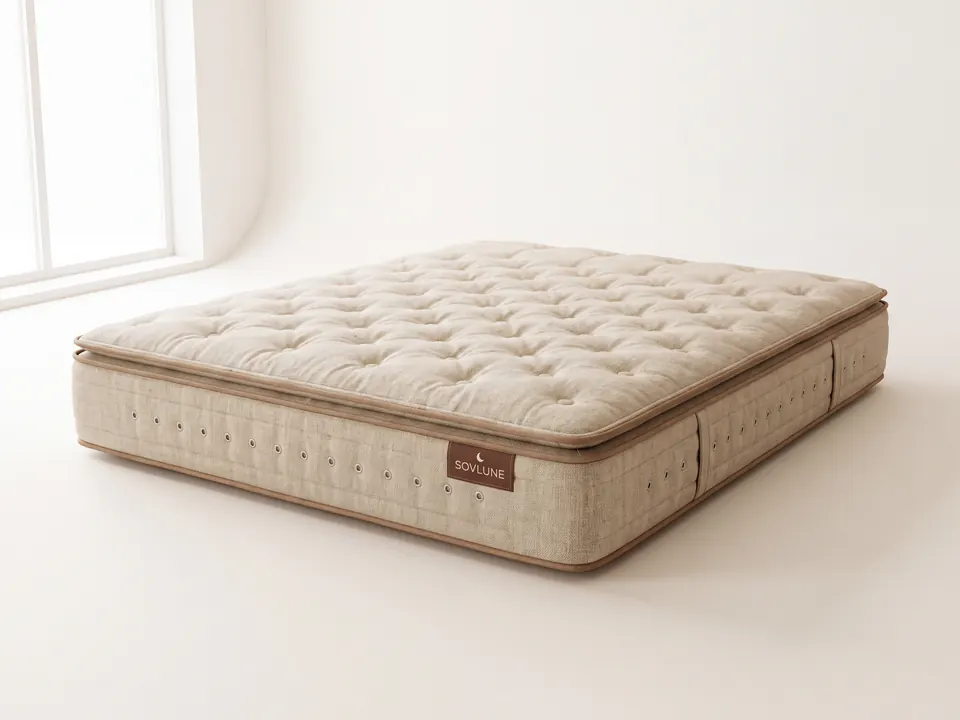 Sovlune Couple Pocket Spring spring mattress from the Stellar Spring collection