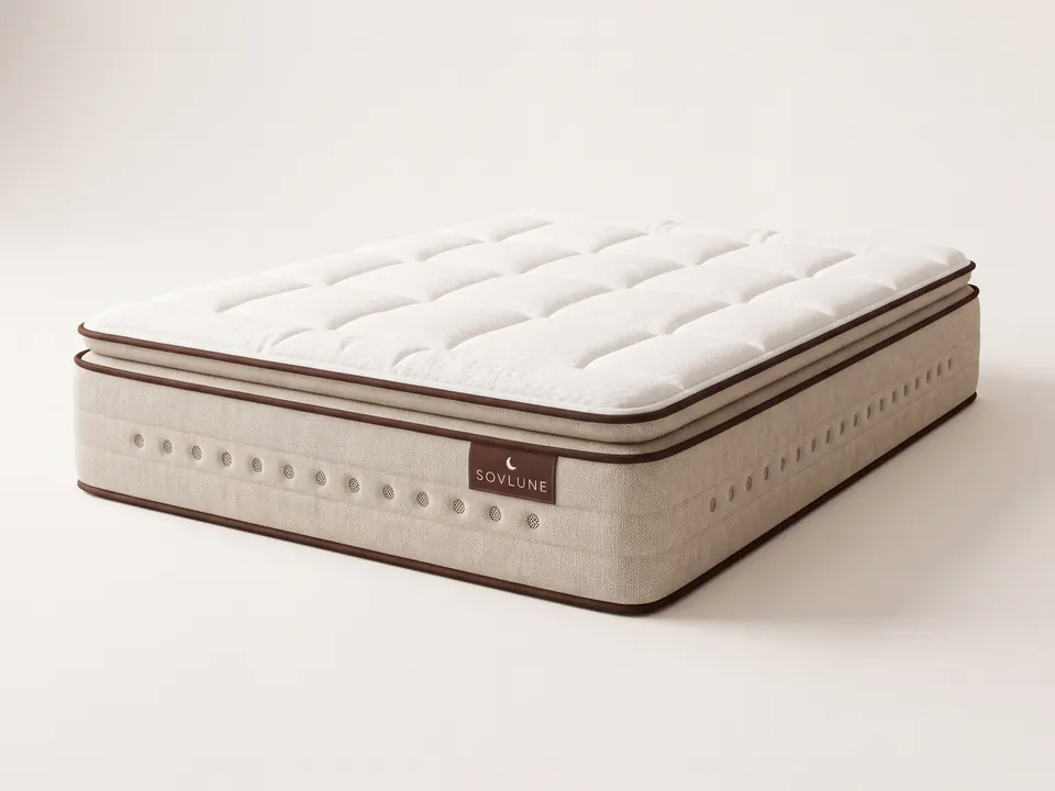 Sovlune Hotel Luxe Pocket spring mattress from the Stellar Spring collection